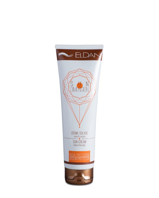 SUN DIMENSION vidējas aizsardzības saules krēms, 150 ml
